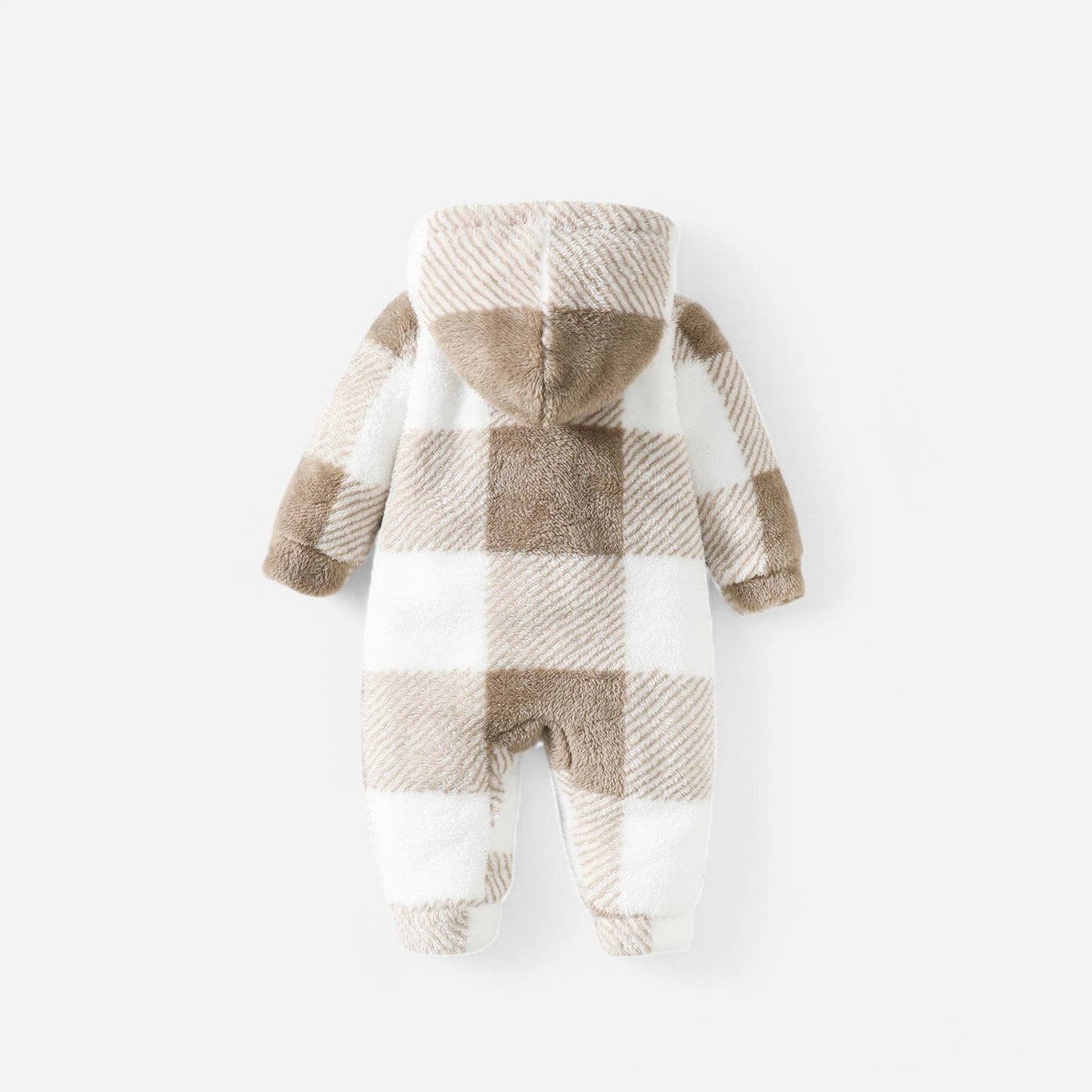 Combinaison Bebe Capuche Fourrure - Beige