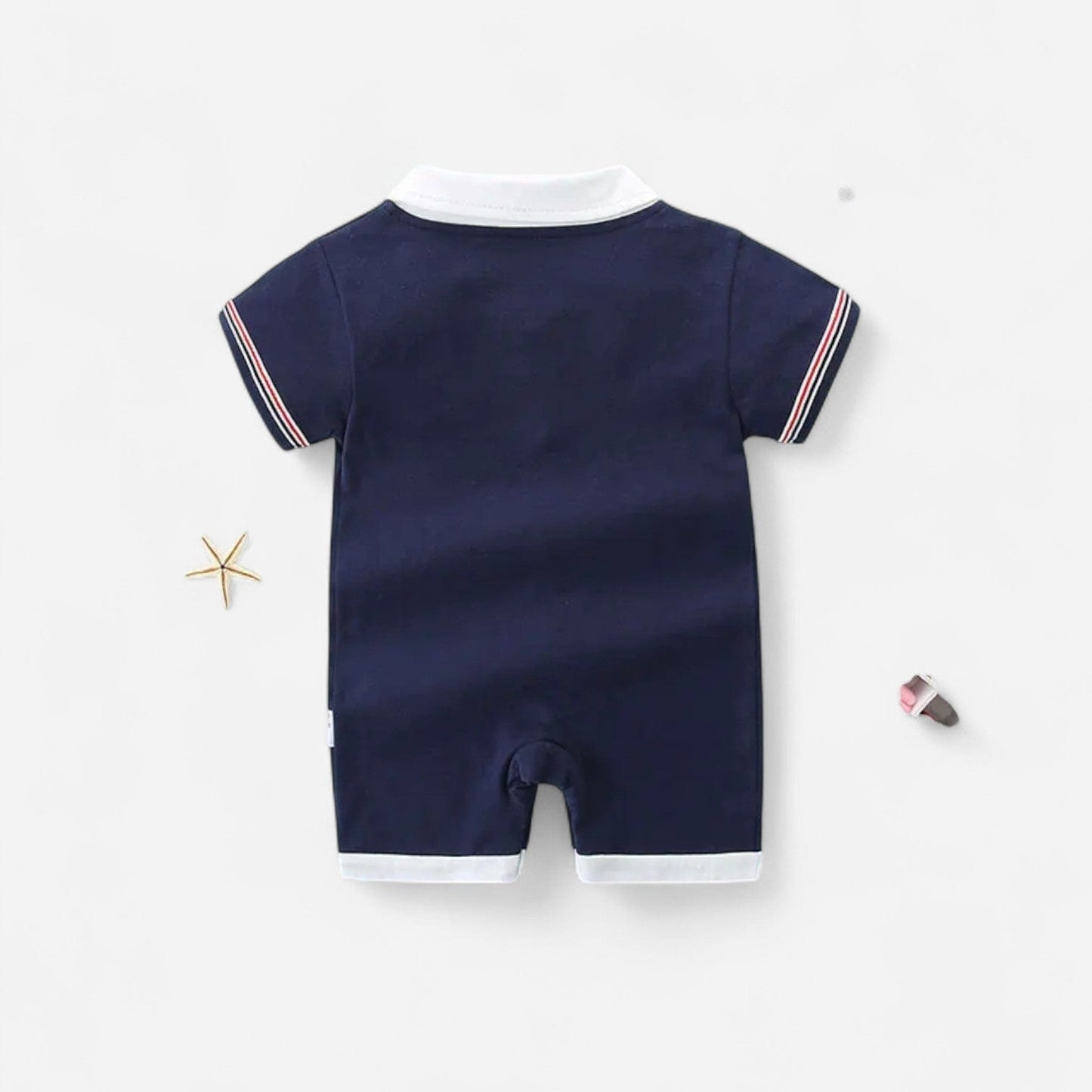 Combinaison Bebe Patron - Bleu Marine : Élégance et Confort Inégalés