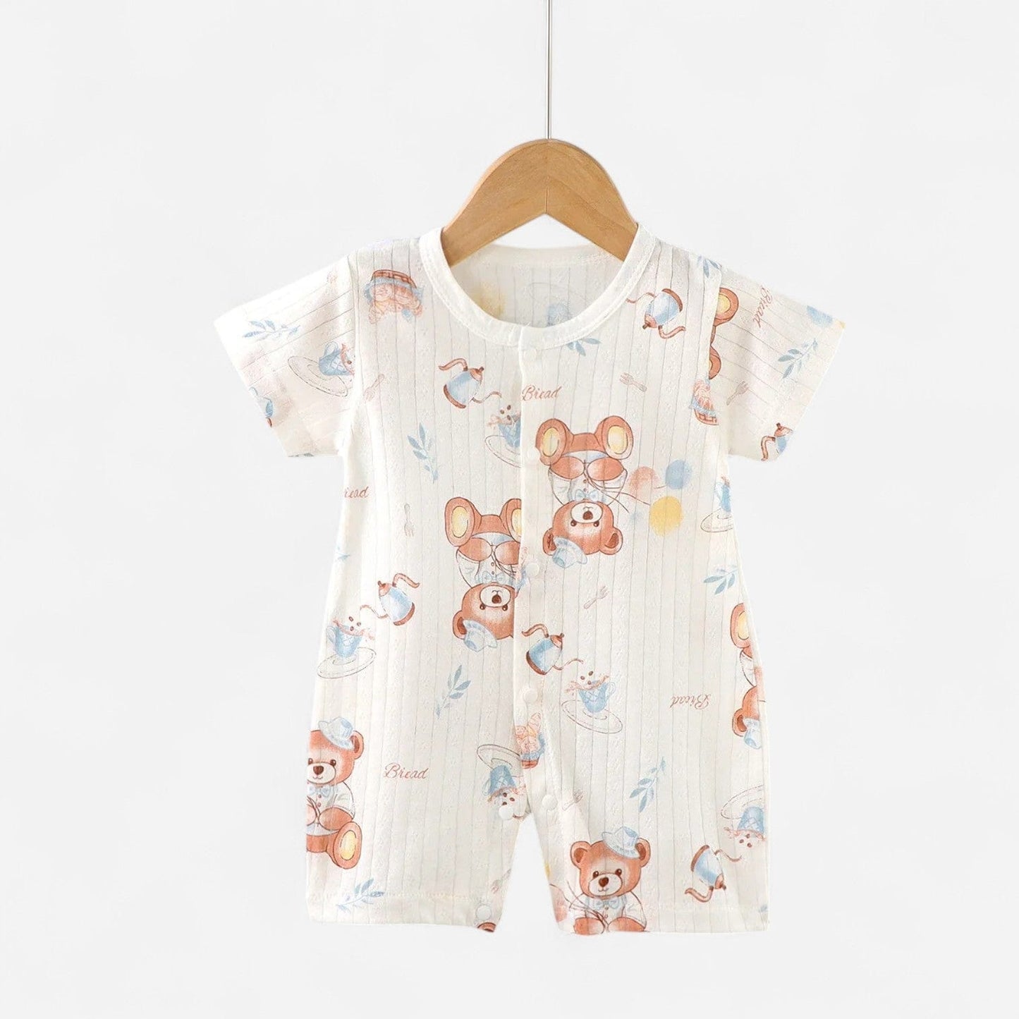 Combinaison Legere Bebe - Nounours : Confort Ultime pour Votre Petit