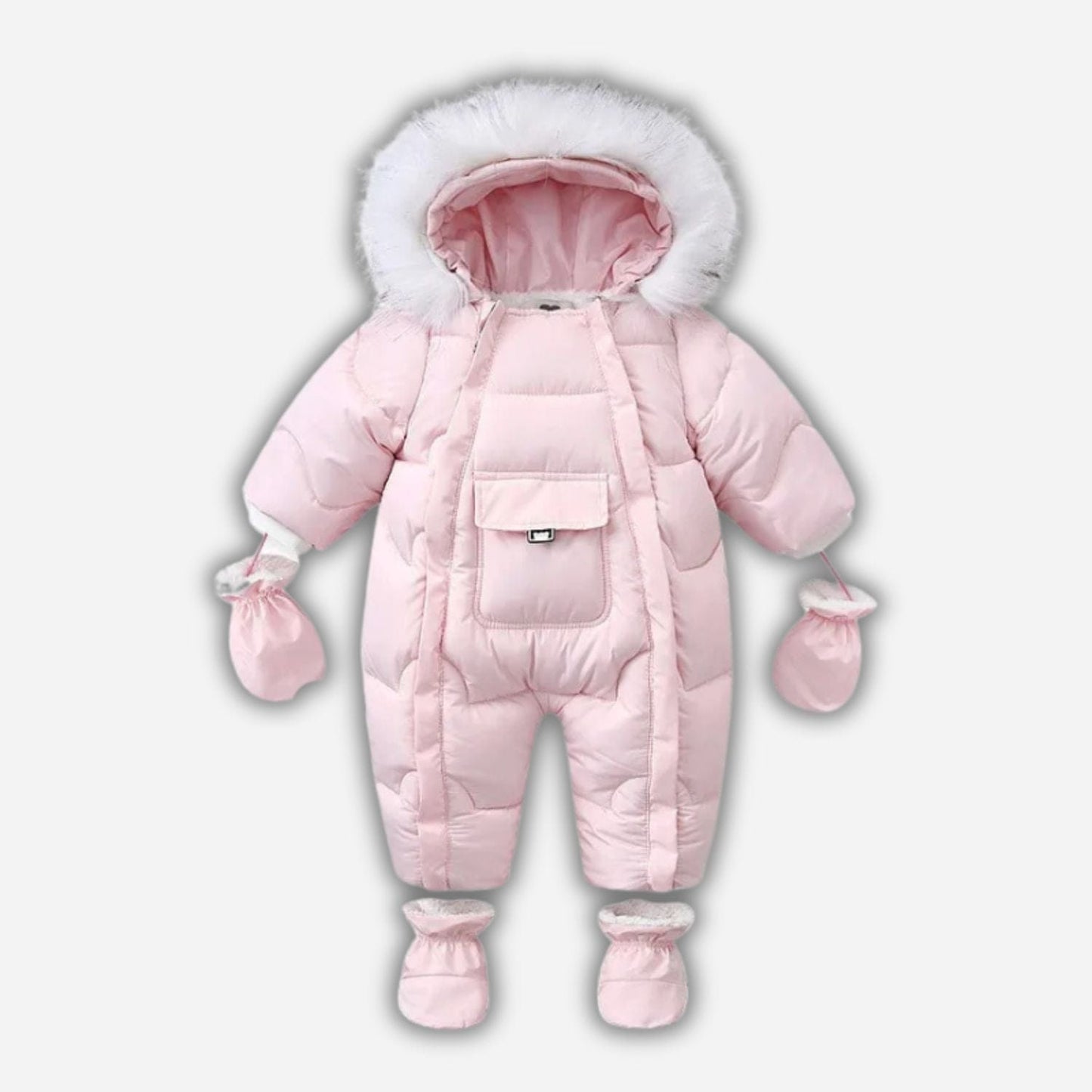 Combinaison Ski Bebe Fille - Rose