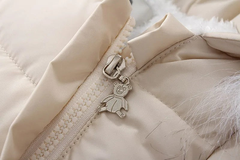 Combinaison Ski Bebe Fille - Beige