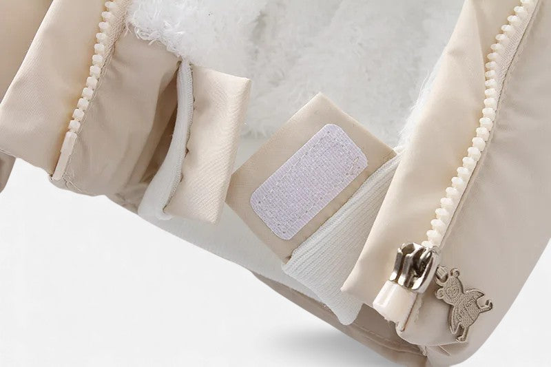 Combinaison Ski Bebe Fille - Beige