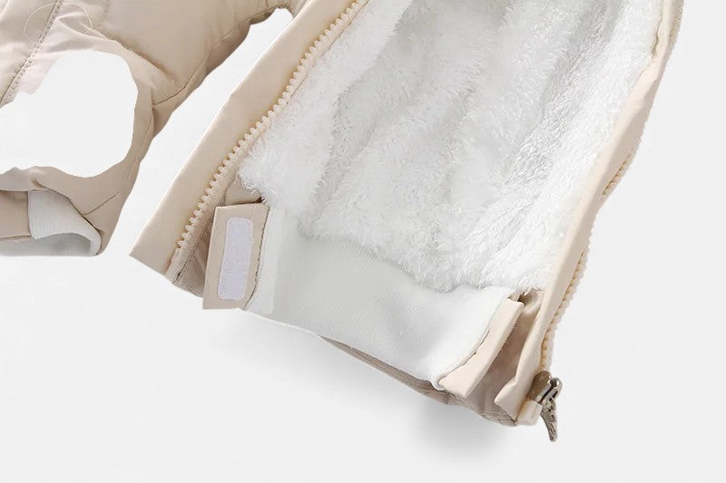 Combinaison Ski Bebe Fille - Beige