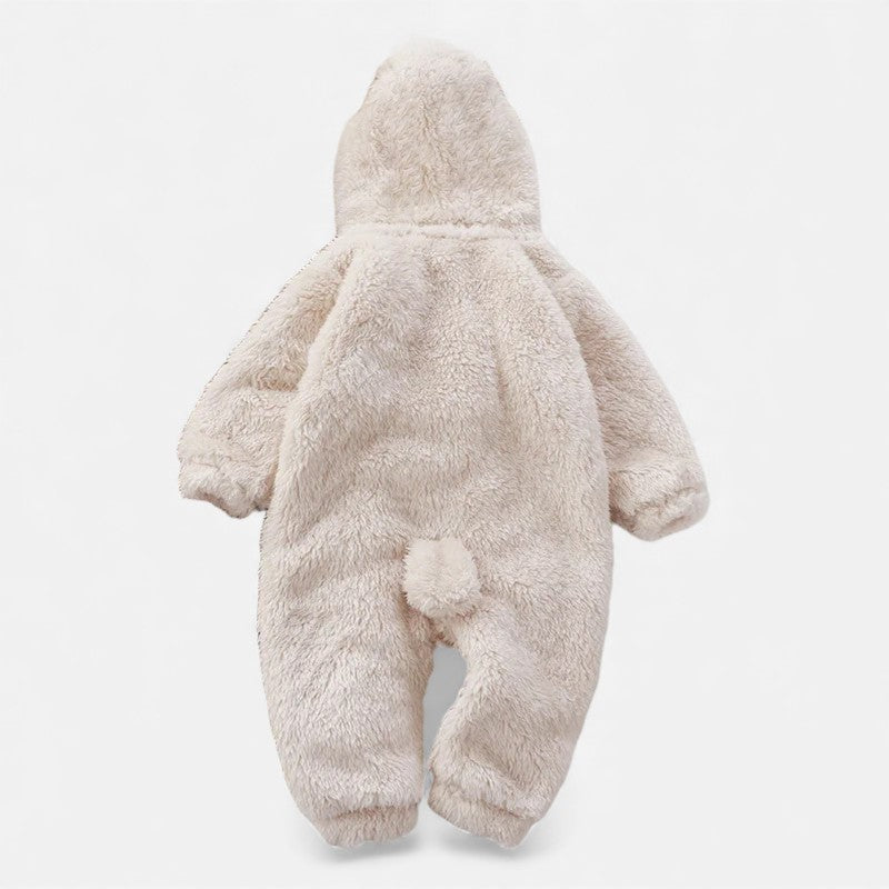 Combinaison polaire pour bebe - Beige