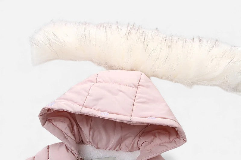 Combinaison Ski Bebe Fille - Rose