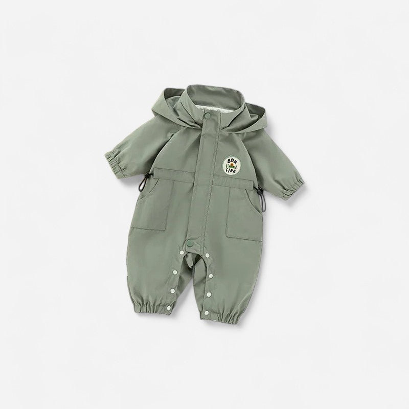 Combinaison Anti Pluie Bebe - Vert