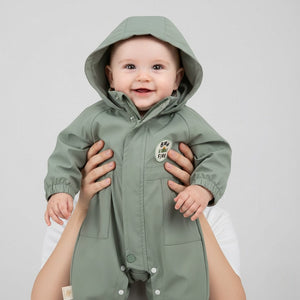 Combinaison Anti Pluie Bebe - Vert