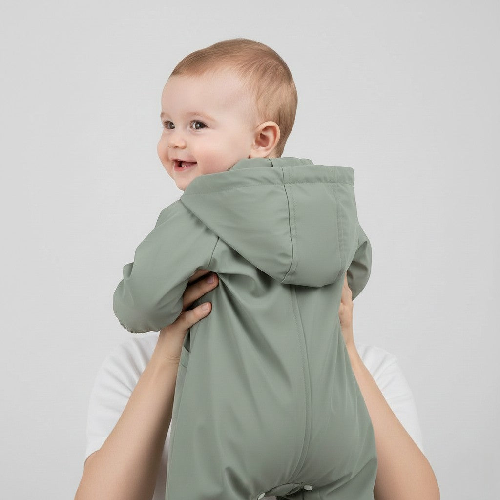 Combinaison Anti Pluie Bebe - Vert