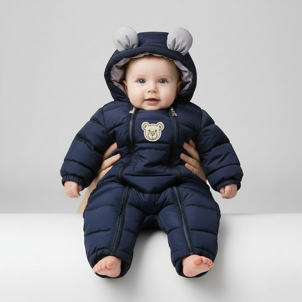 Combinaison Froid Bebe - Bleu Marine