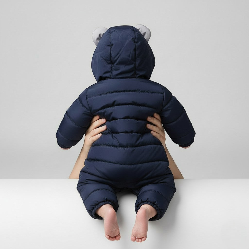 Combinaison Froid Bebe - Bleu Marine