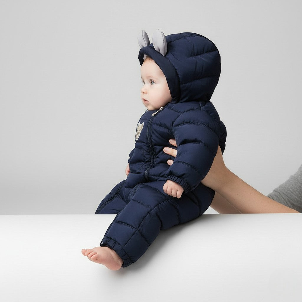 Combinaison Froid Bebe - Bleu Marine