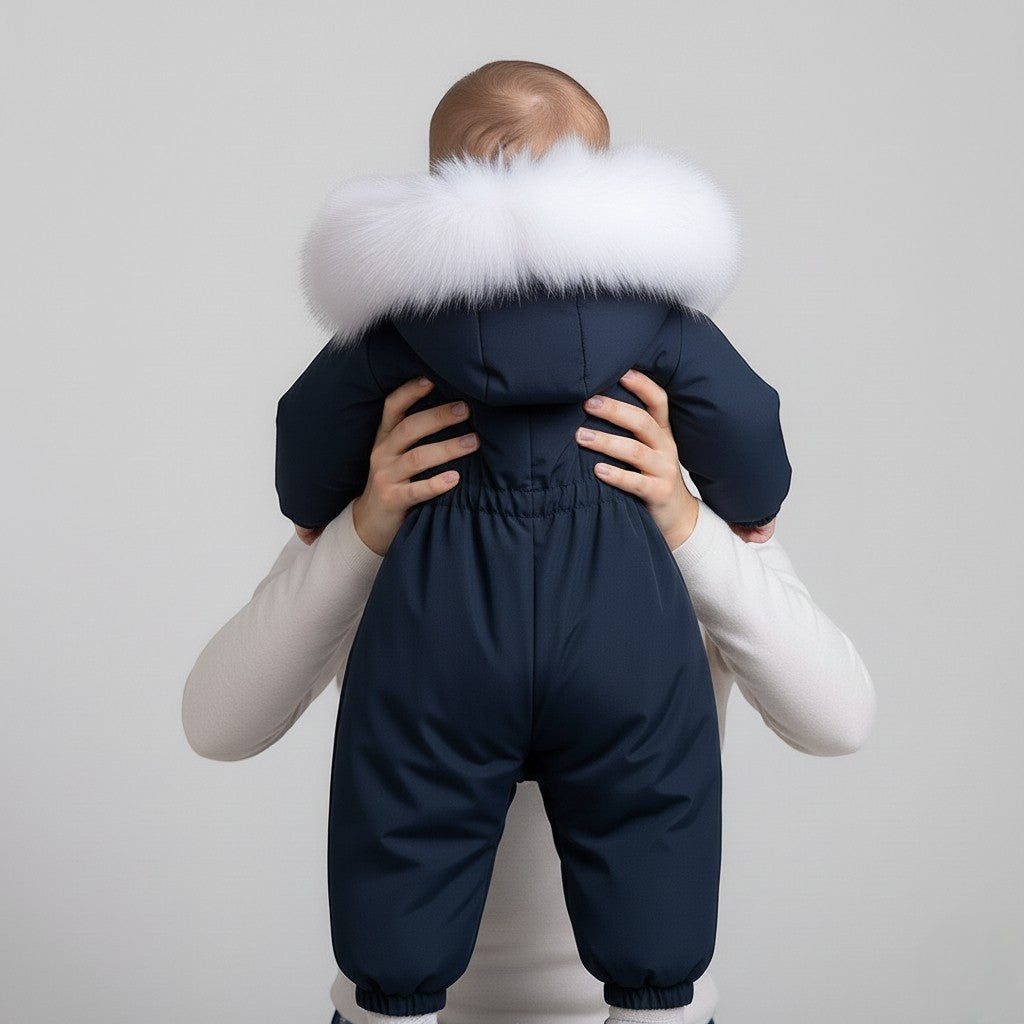 Combinaison Bebe Sans Pied - Bleu