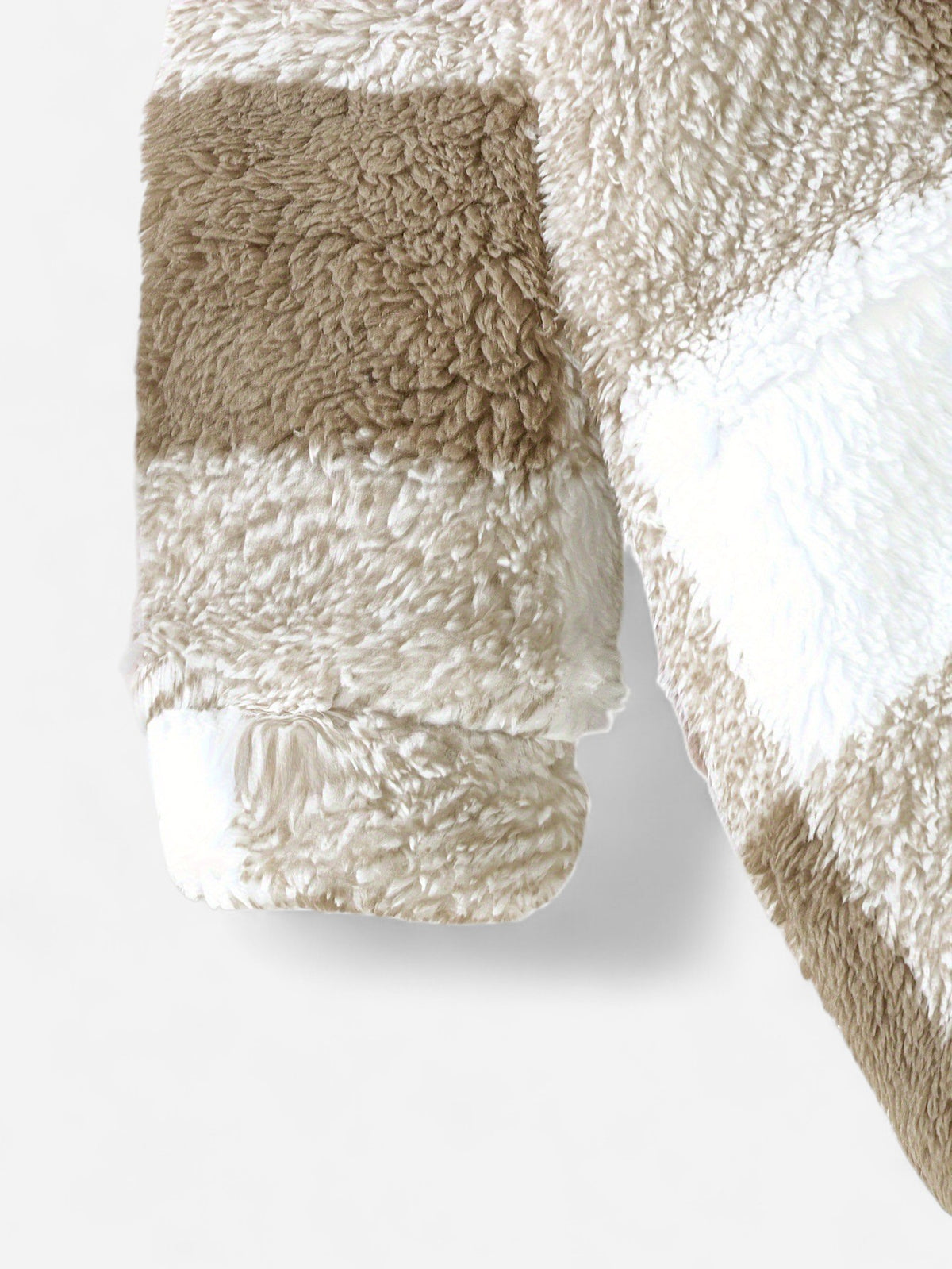 Combinaison Bebe Capuche Fourrure - Beige