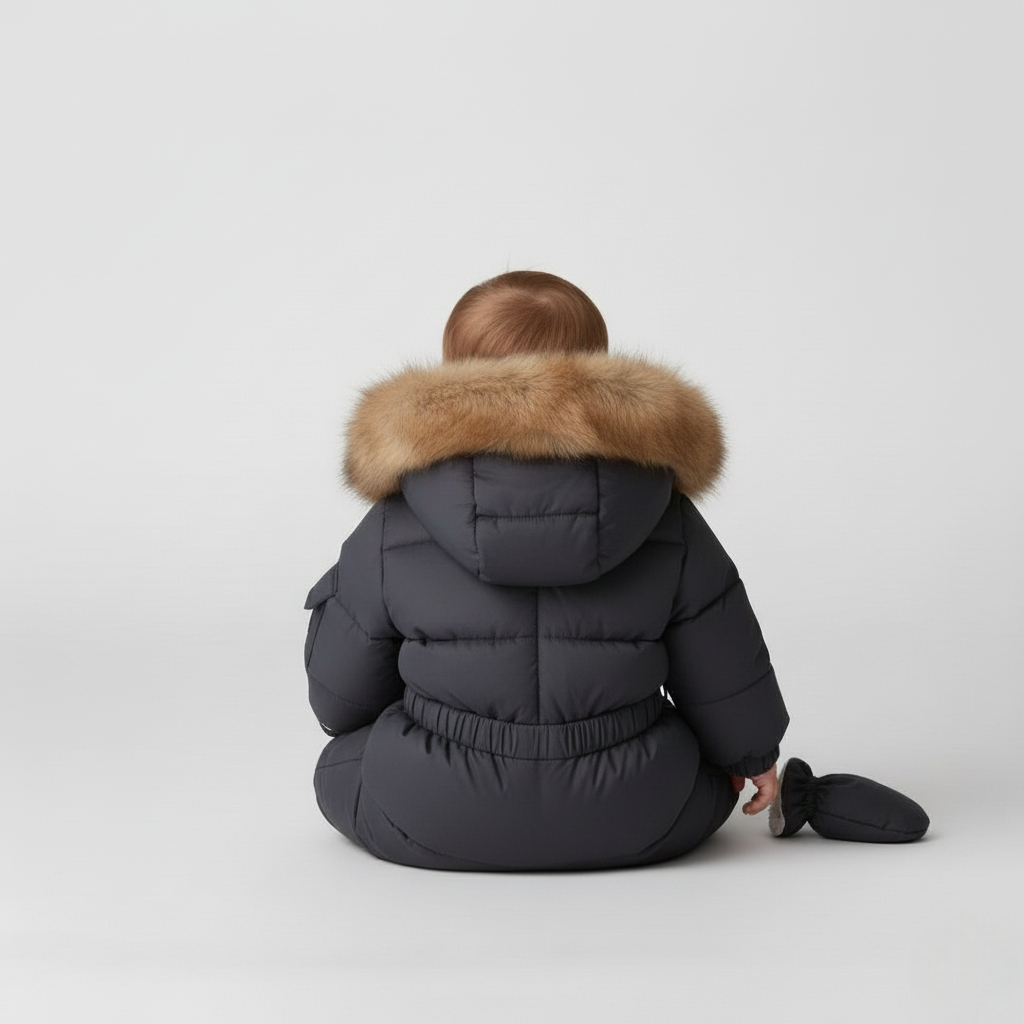 Combinaison Doudoune Bebe - Noir