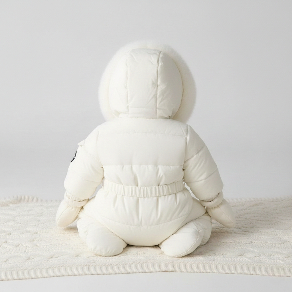 Combinaison Doudoune Bebe - Blanc