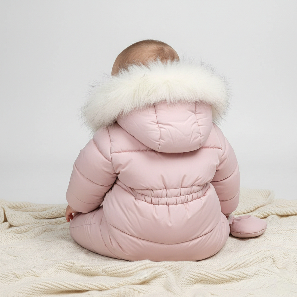 Combinaison Neige Bebe - Rose