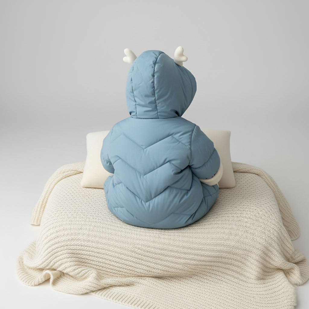 Combinaison Bebe Renne - Bleu