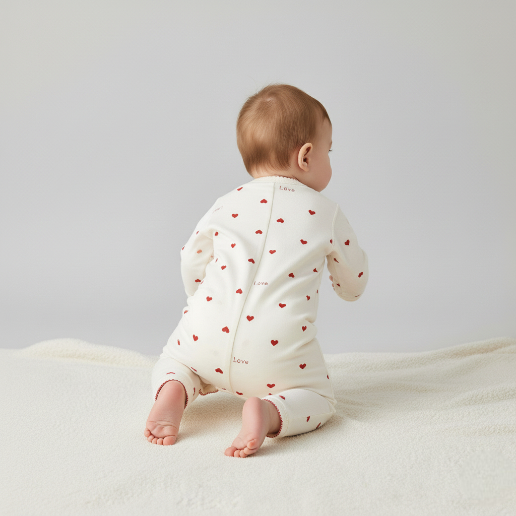 Combinaison Bebe Coeur