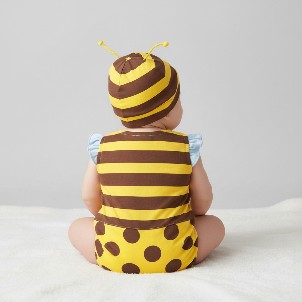 Combinaison Bebe Peluche - Guêpe