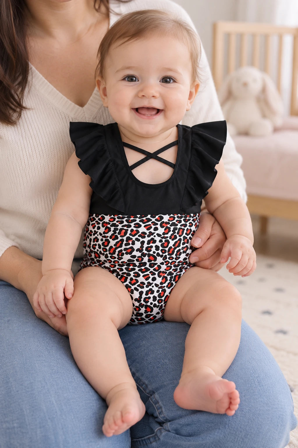 Body Combinaison Bébé - Léopard