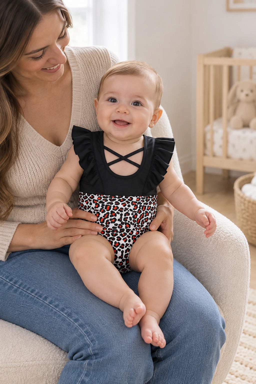 Body Combinaison Bébé - Léopard