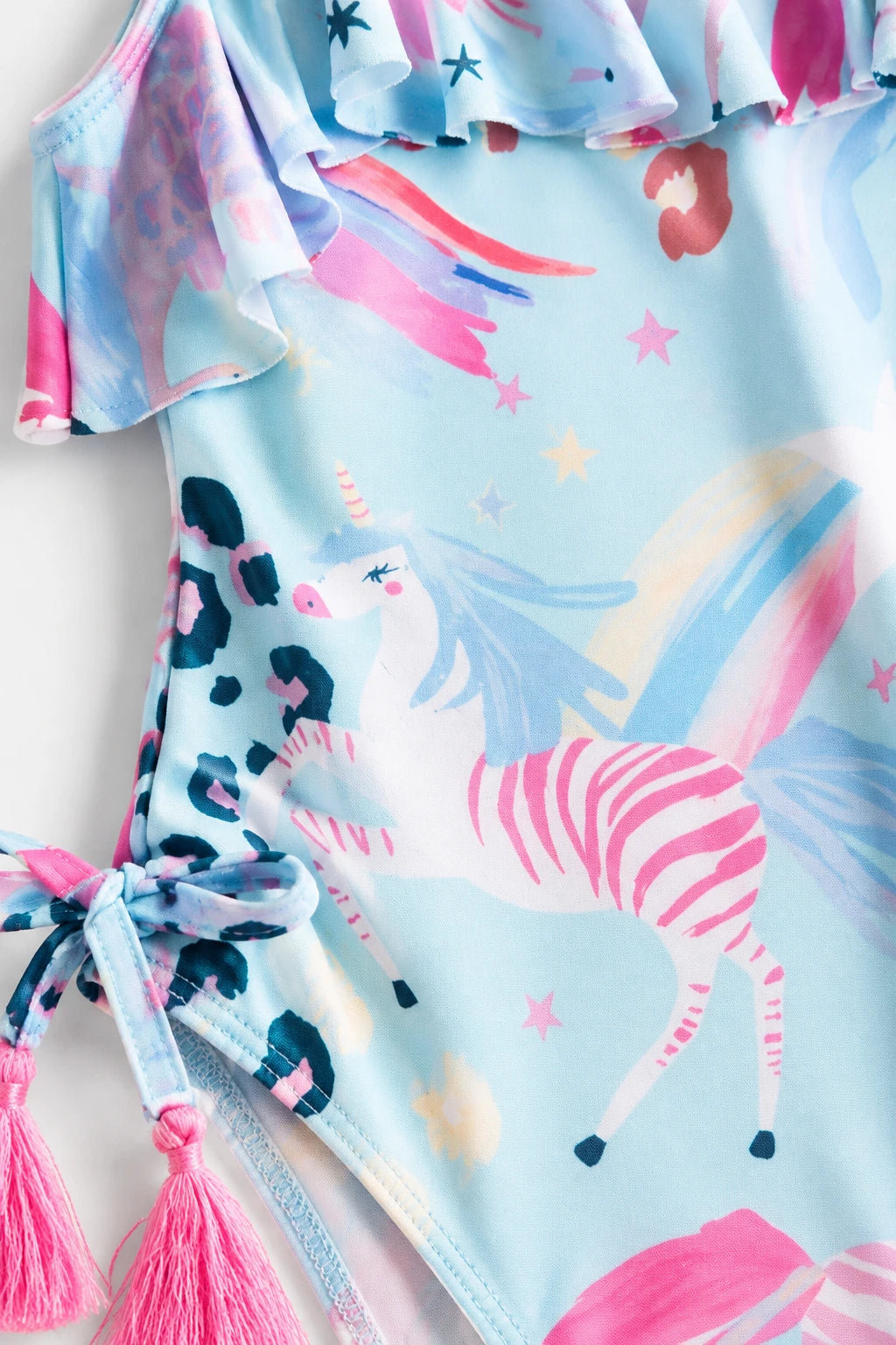 Body Combinaison Bébé - Licorne Bleu