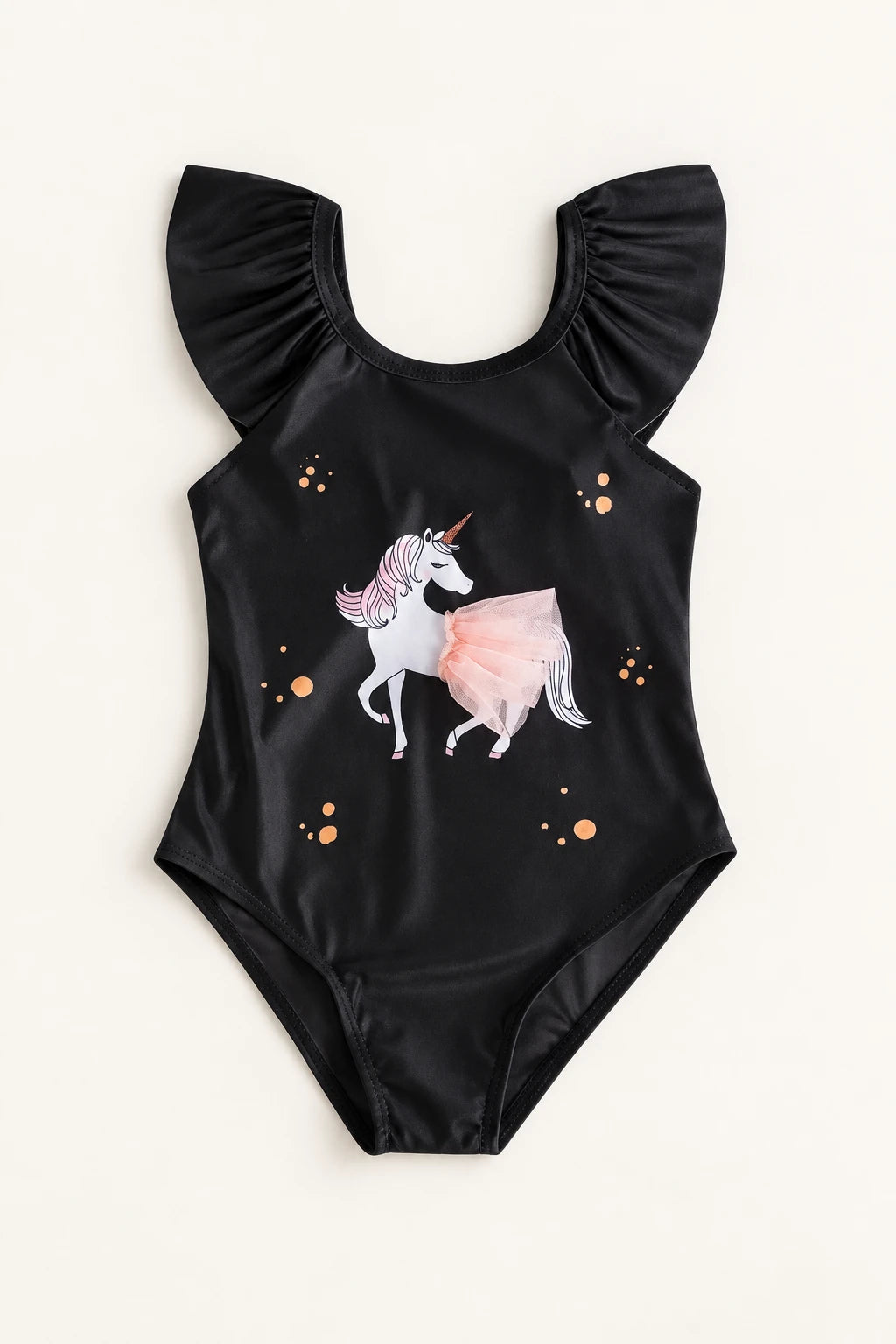 Body Combinaison Bébé - Licorne Noir