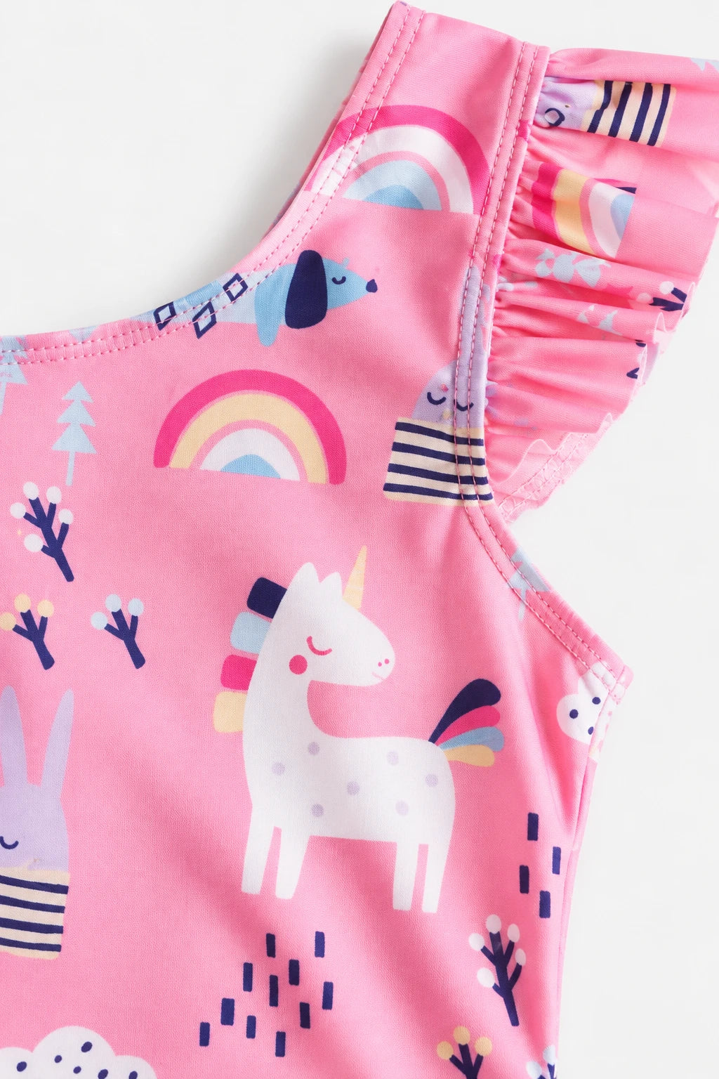 Body Combinaison Bébé - Licorne Rose