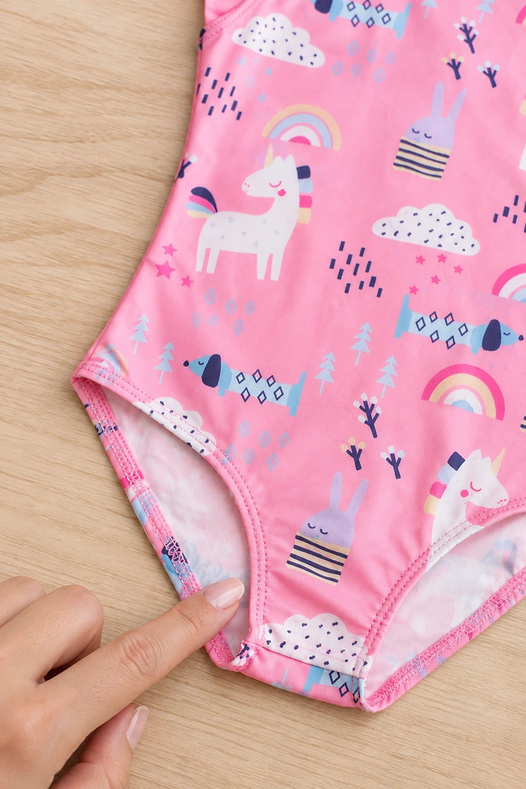 Body Combinaison Bébé - Licorne Rose