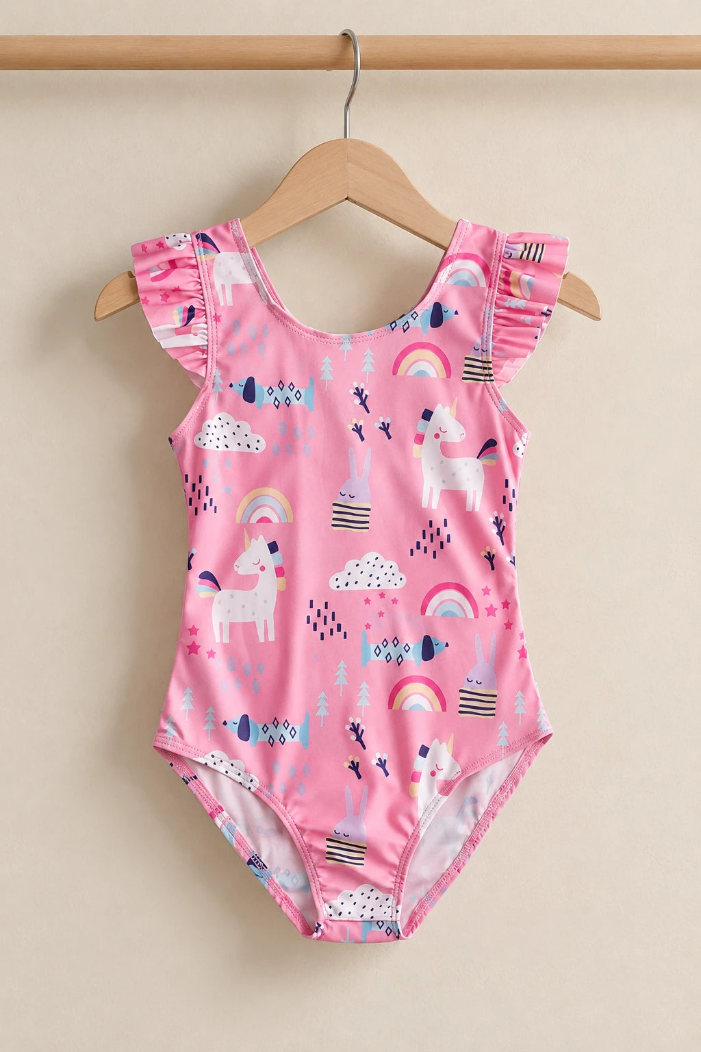 Body Combinaison Bébé - Licorne Rose