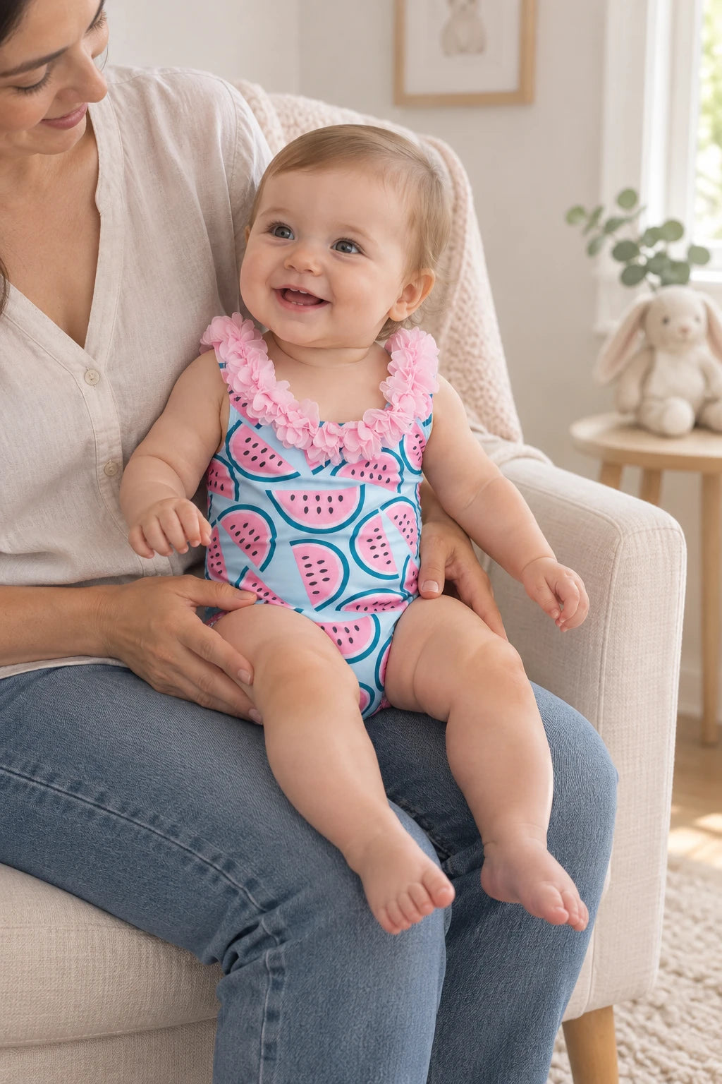 Body Combinaison Bébé - Pastèque