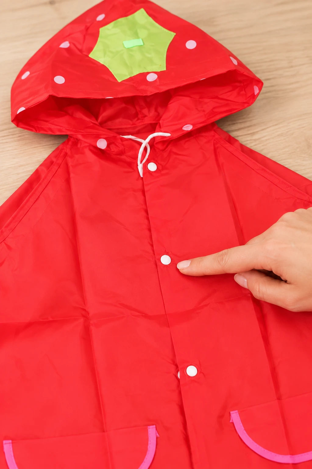 Combinaison Anti Pluie Bebe - Fraise