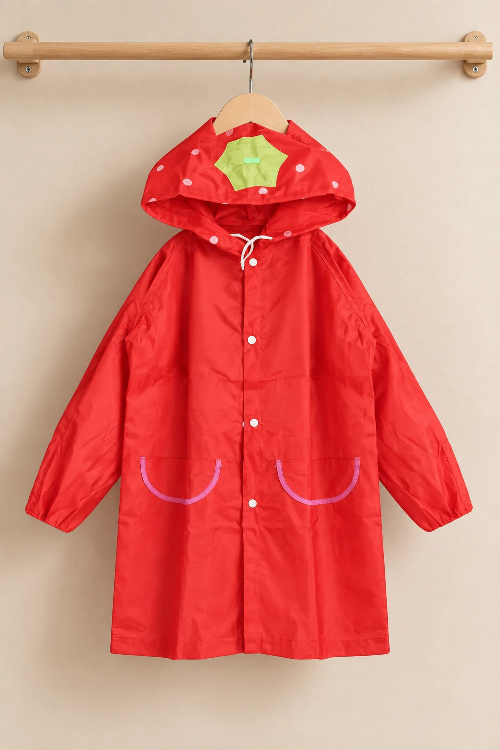 Combinaison Anti Pluie Bebe - Fraise
