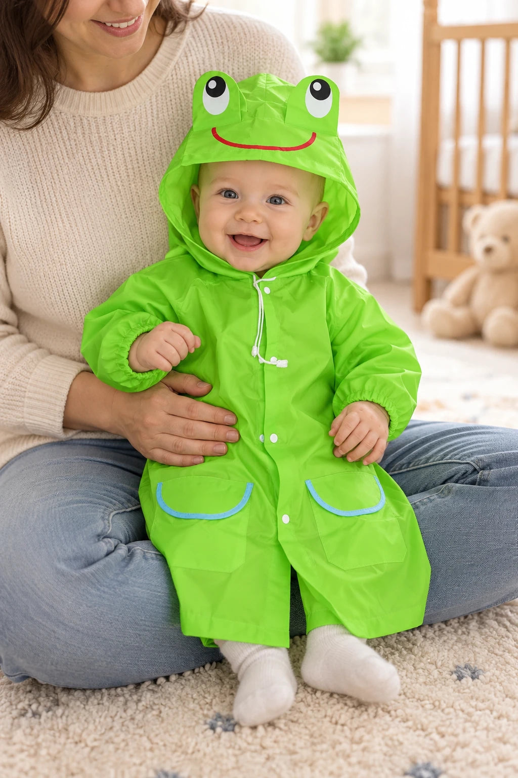 Combinaison Anti Pluie Bebe - Grenouille