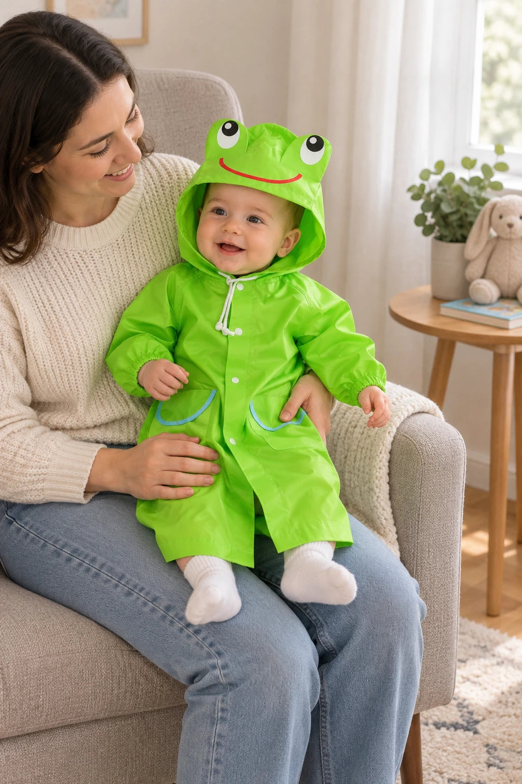 Combinaison Anti Pluie Bebe - Grenouille