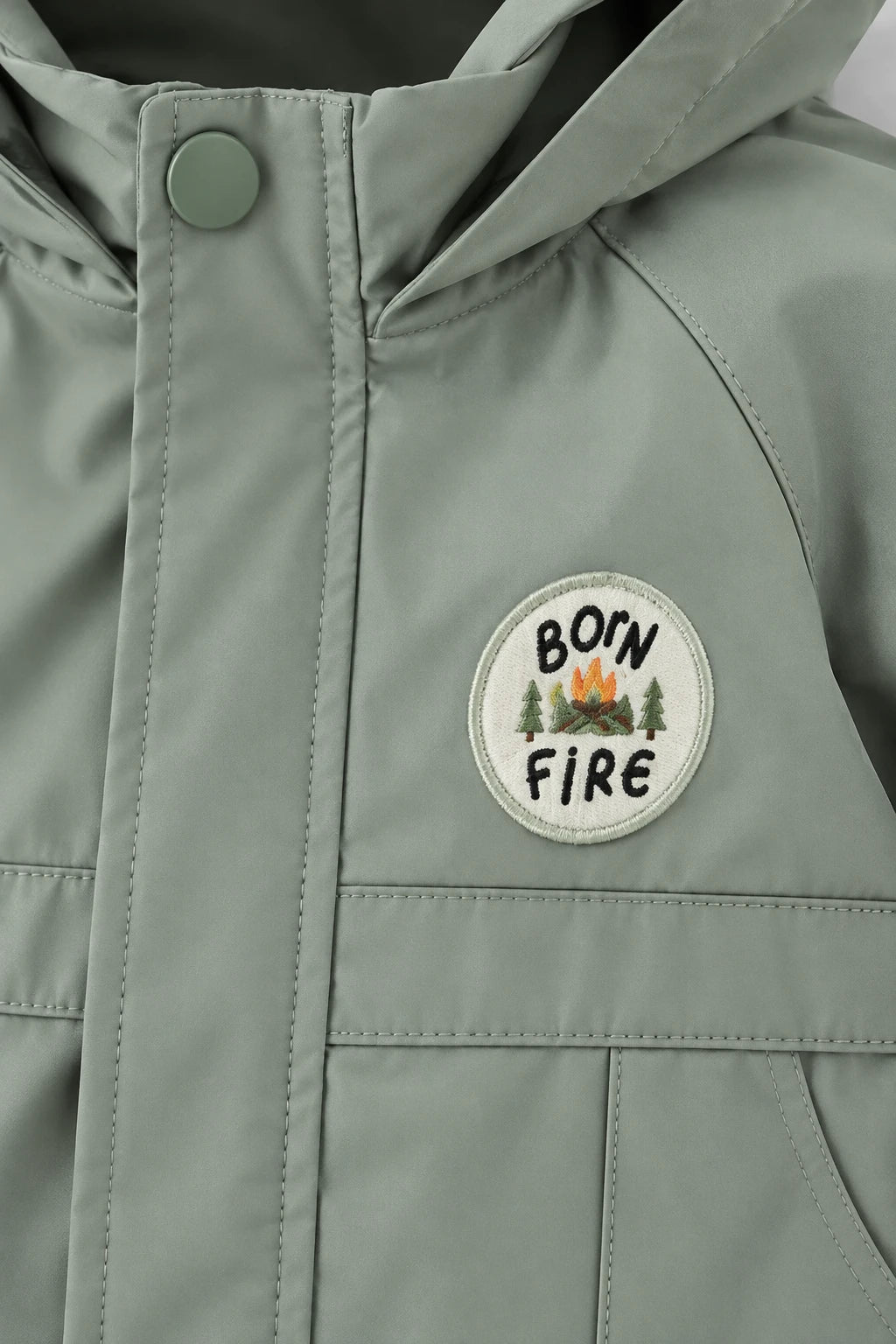 Combinaison Anti Pluie Bebe - Vert