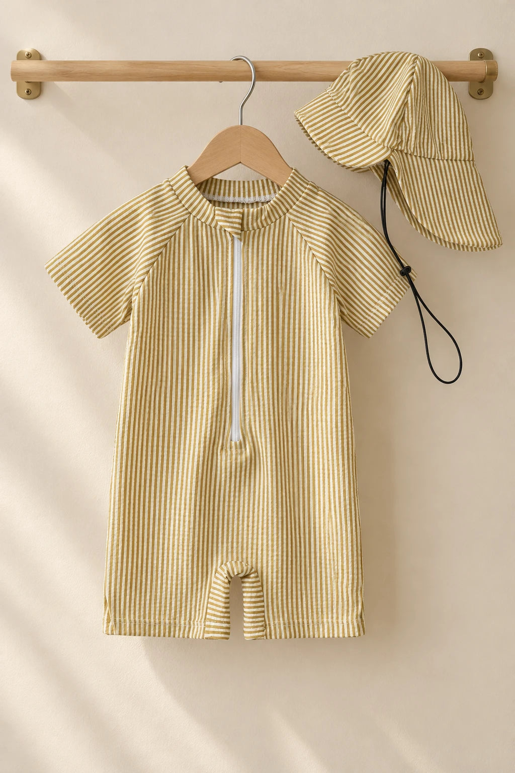Combinaison Anti UV Bébé Garçon - Beige
