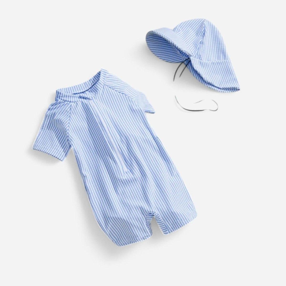 Combinaison Anti UV Bébé Garçon - Bleu