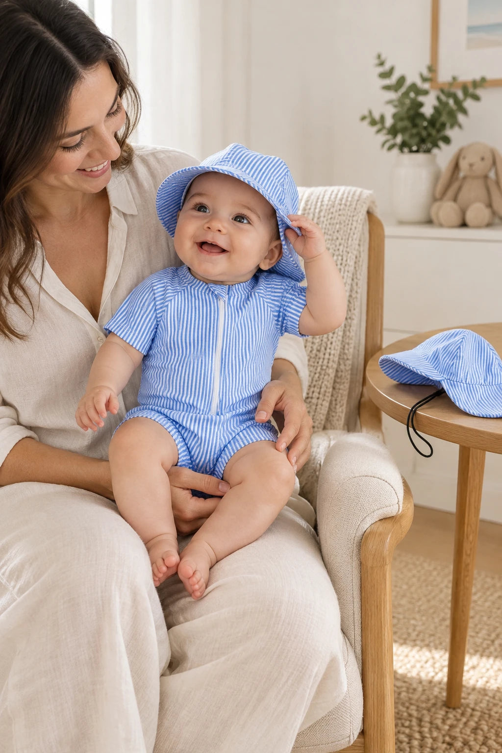 Combinaison Anti UV Bébé Garçon - Bleu