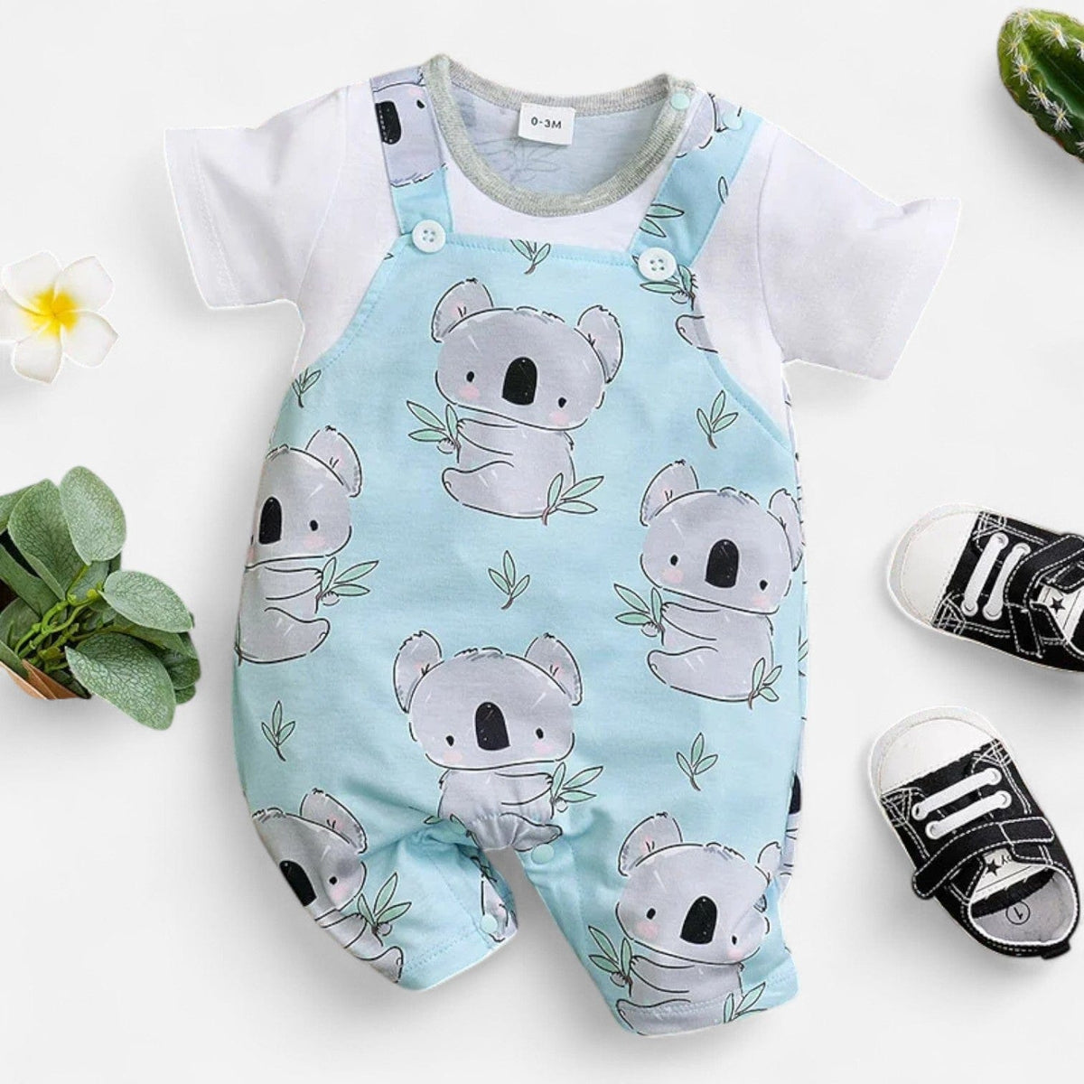 Combinaison Barboteuse Bébé - Koala : Confort et Style Irrésistibles