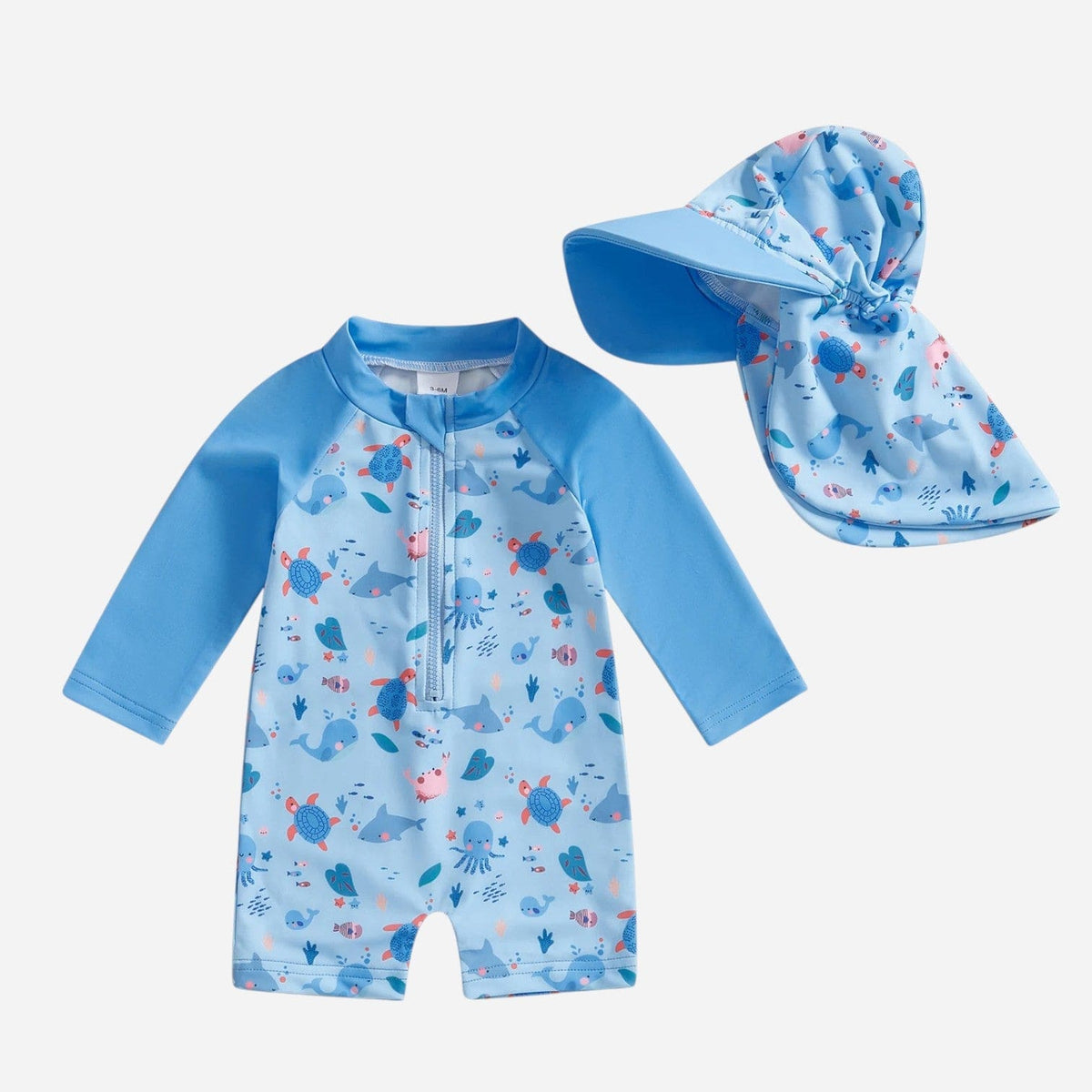 Combinaison Bebe Animaux Marins