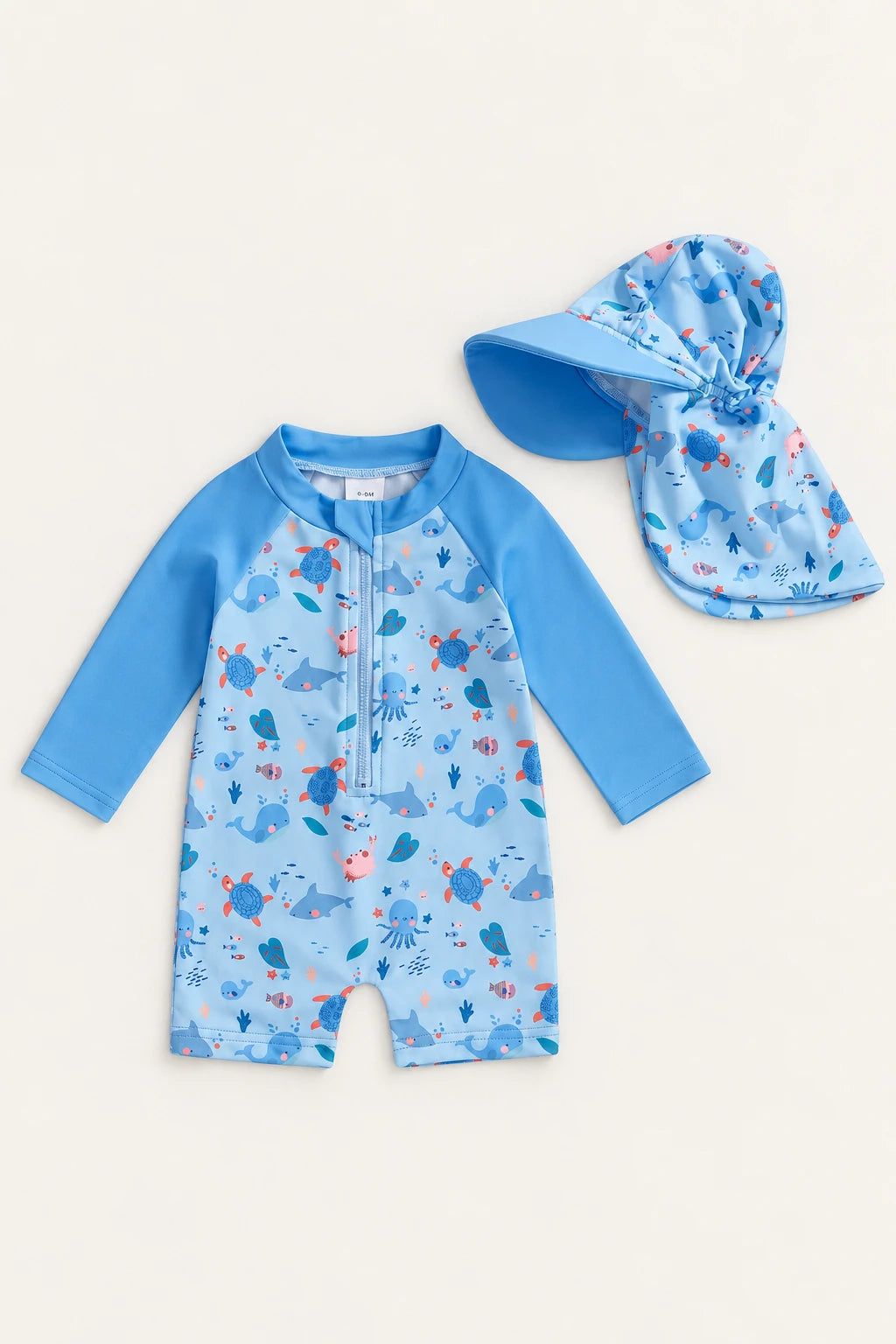 Combinaison Bebe Animaux Marins