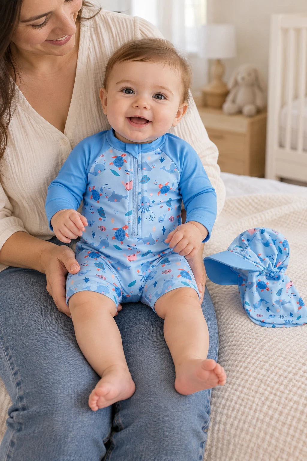 Combinaison Bebe Animaux Marins