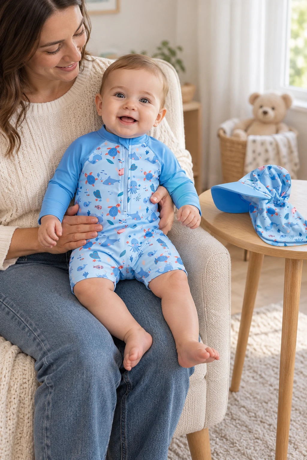 Combinaison Bebe Animaux Marins