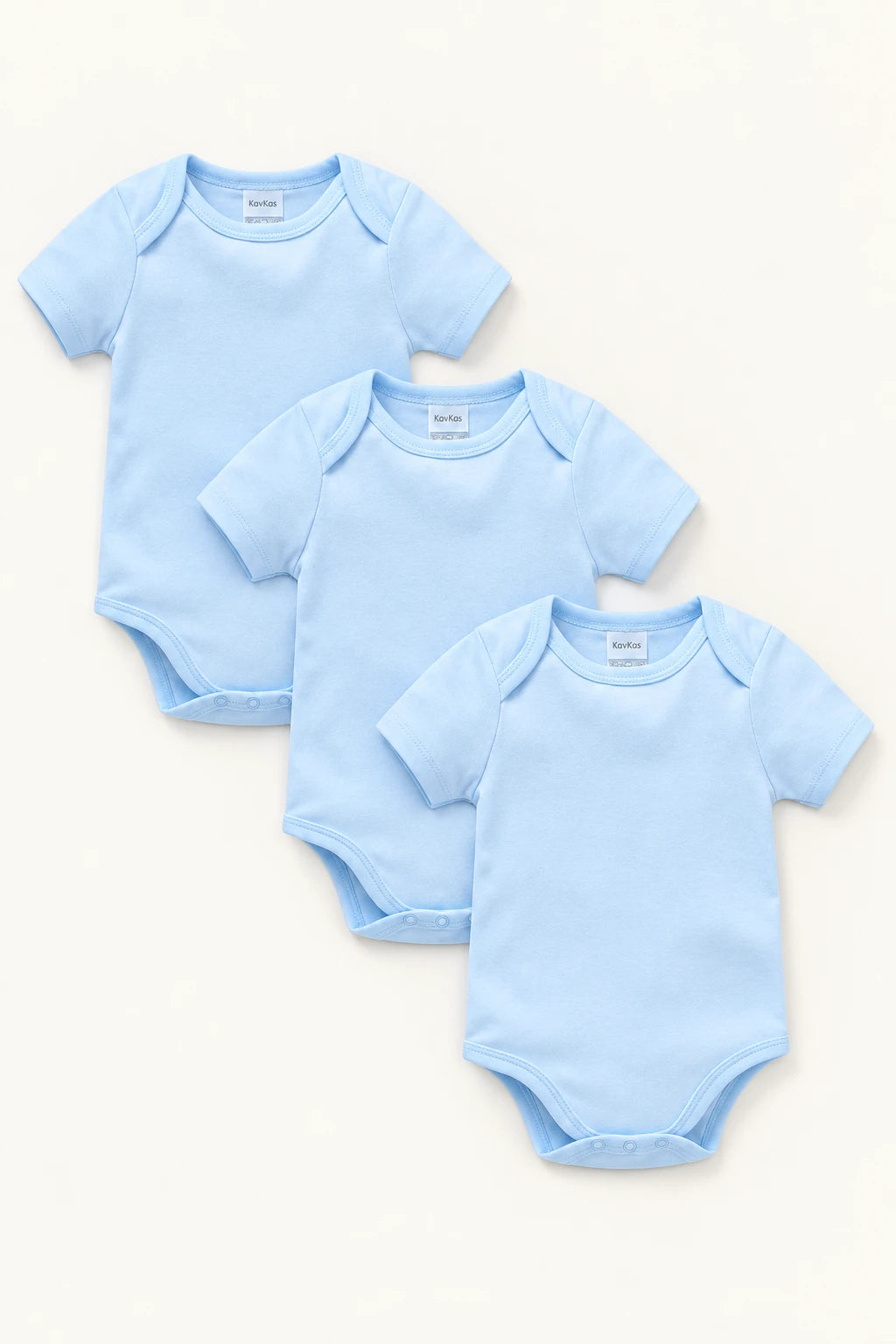 Combinaison Bebe Bleu Clair - x3