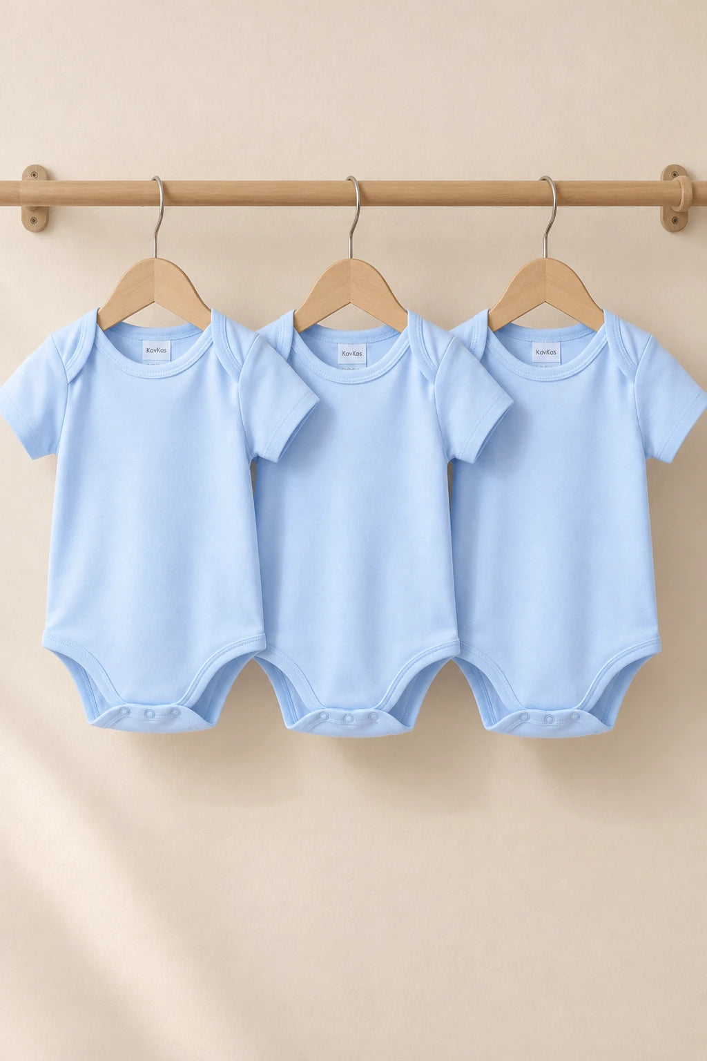 Combinaison Bebe Bleu Clair - x3