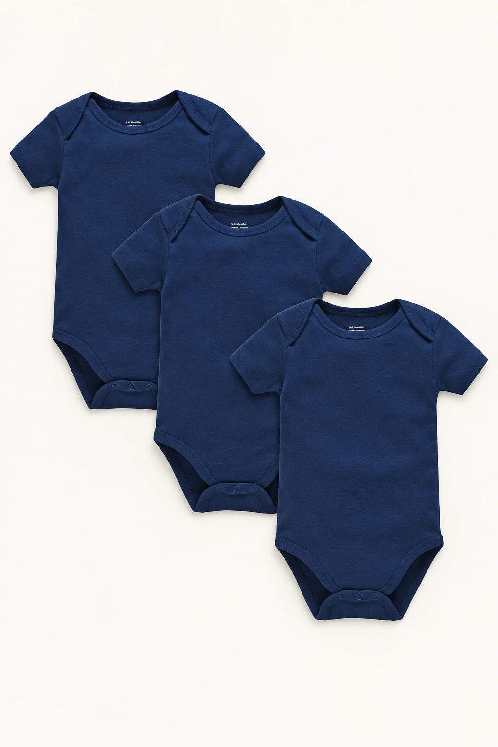 Combinaison Bebe Bleu Foncé - x3