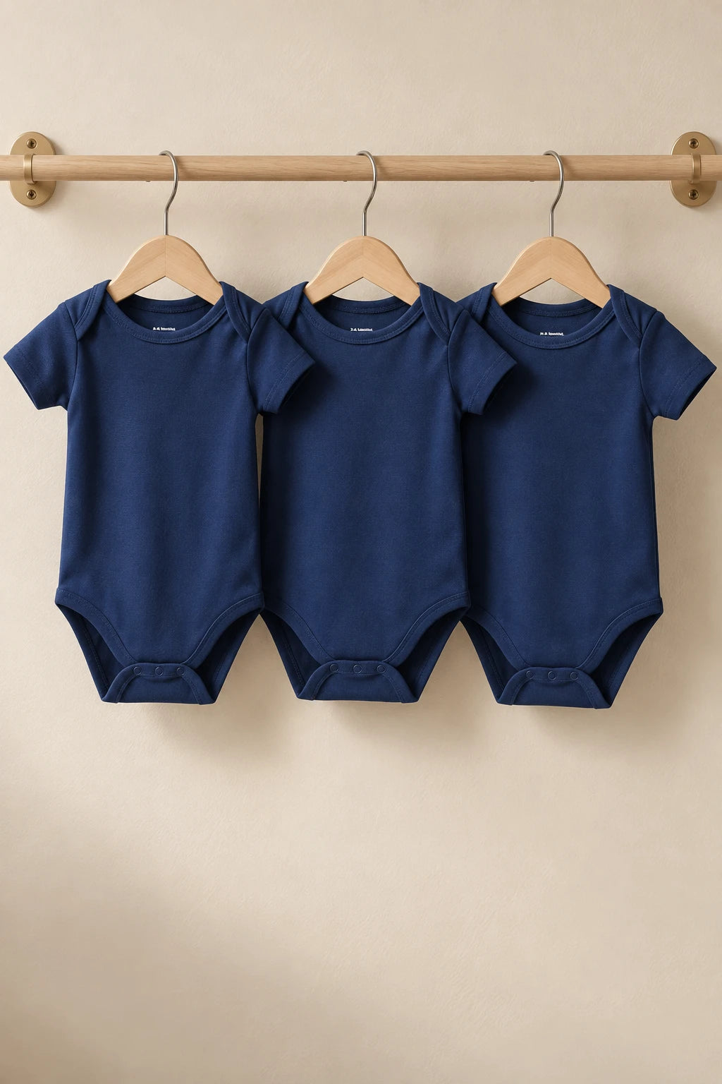 Combinaison Bebe Bleu Foncé - x3