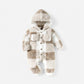Combinaison Bebe Capuche Fourrure - Beige