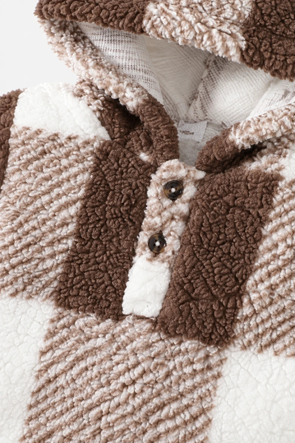 Combinaison Bebe Capuche Fourrure - Marron